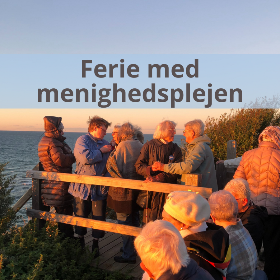Link til side om ferier med menighedsplejen