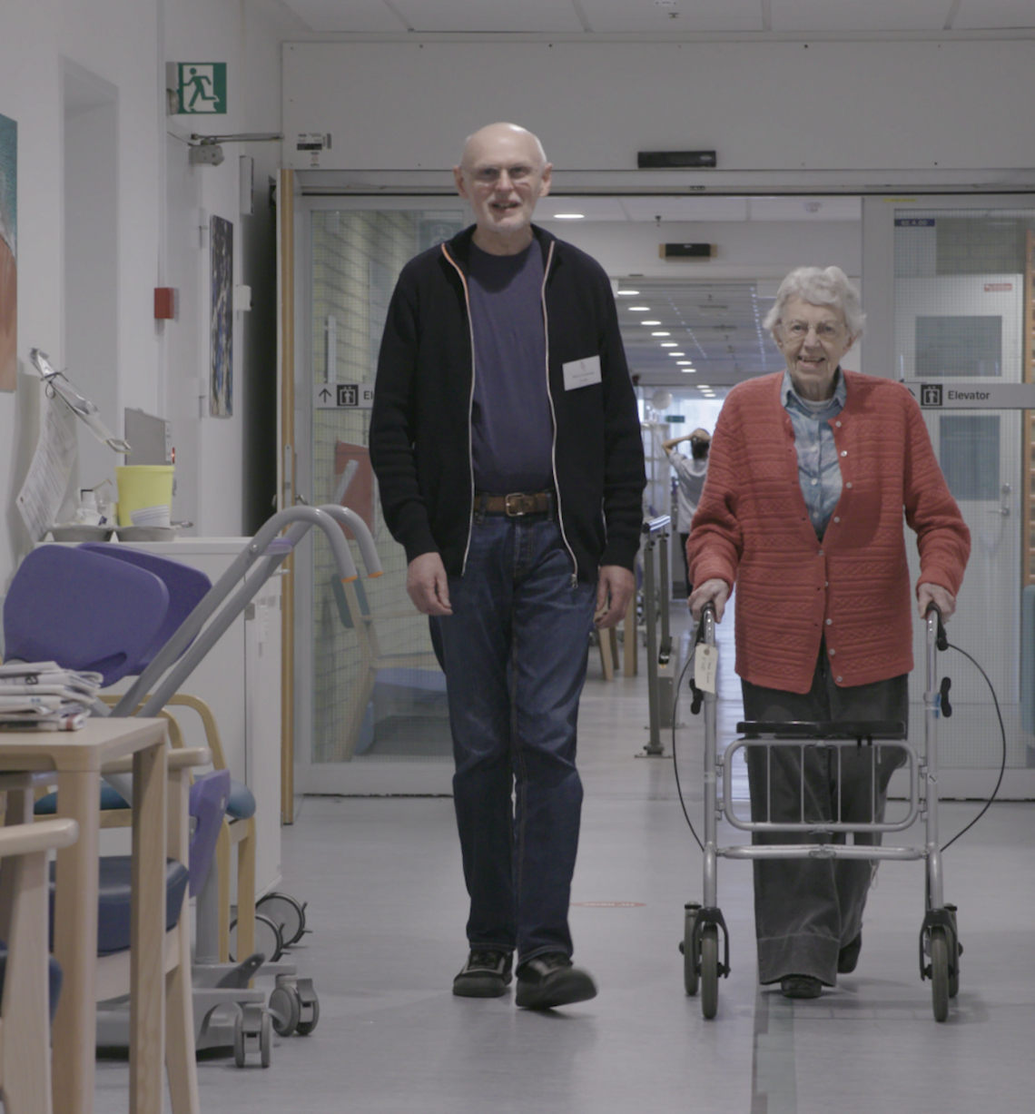 Link til erfaringer med frivillige på kommunens rehabilitering